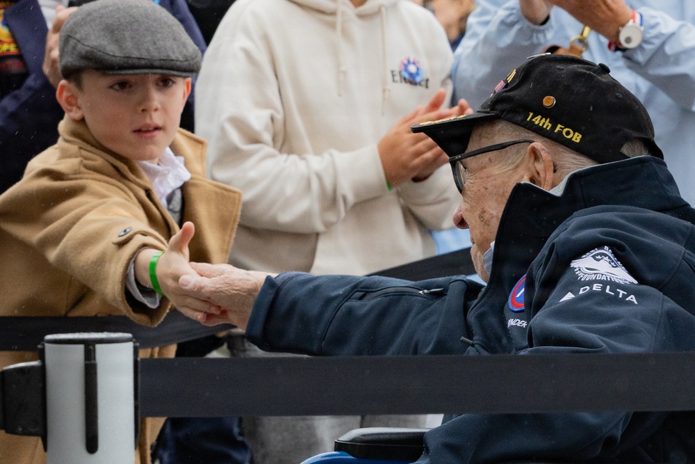 WWII Veterans arrive in Normandy for D-Day 82 Commemorations