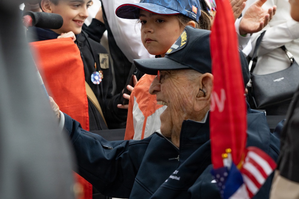 WWII Veterans arrive in Normandy for D-Day 82 Commemorations