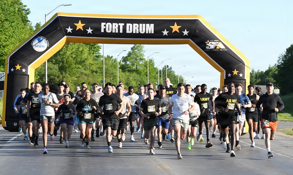 Fort Drum FMWR hosts second round of runners qualifying for Army Ten-Miler