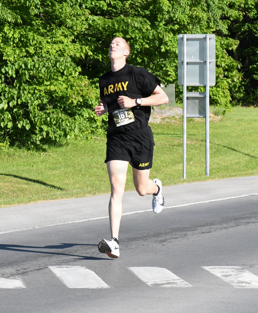 Fort Drum FMWR hosts second round of runners qualifying for Army Ten-Miler