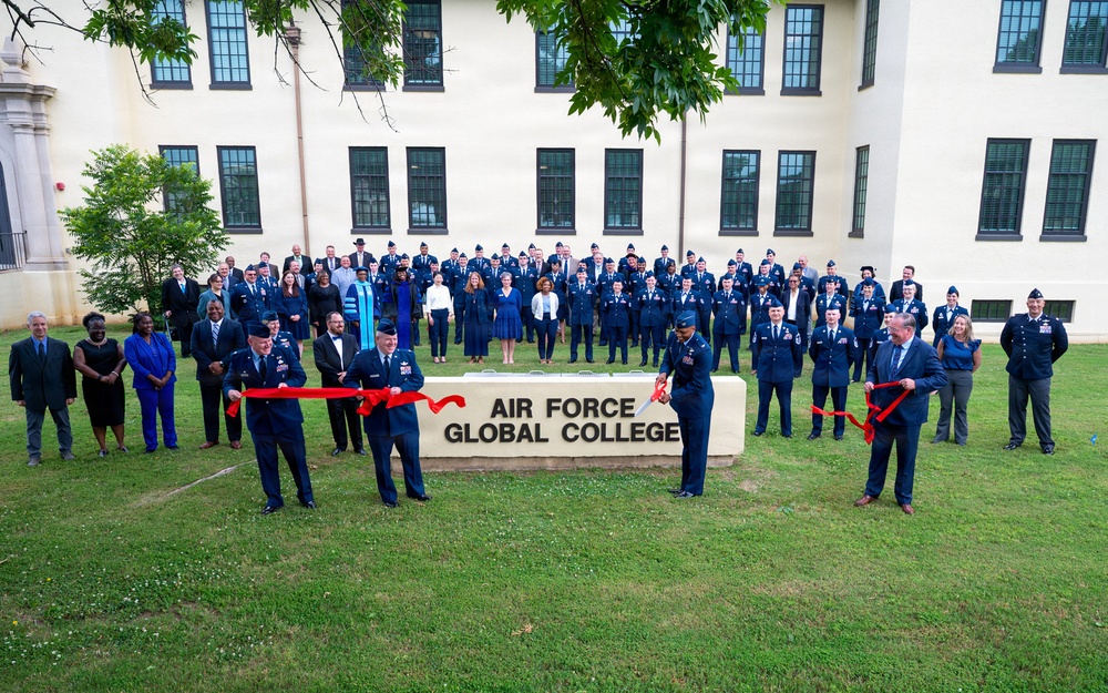 Air Force Global College Celebrates Redesignation at Maxwell AFB