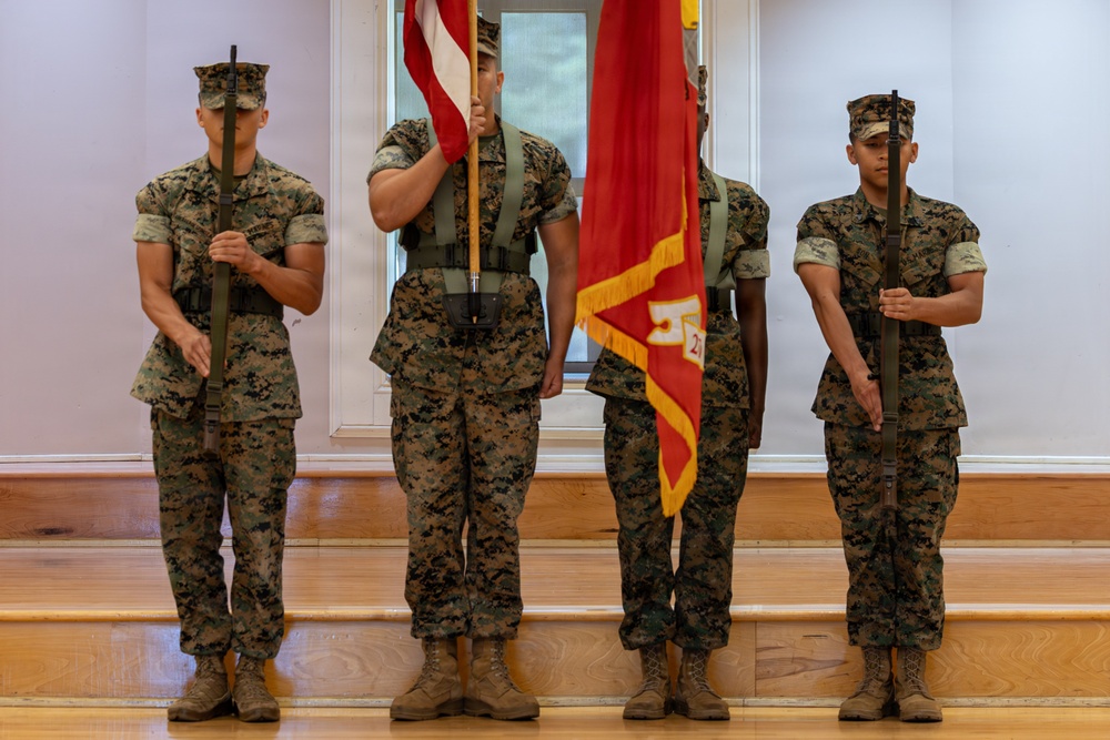 2nd MEB bids farewell to outgoing commanding general Brig. Gen. James W. Lively, welcomes new commanding officer Col. Roe S. Lemons Jr.