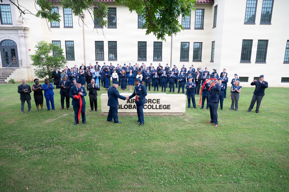 Air Force Global College celebrates redesignation at Maxwell AFB