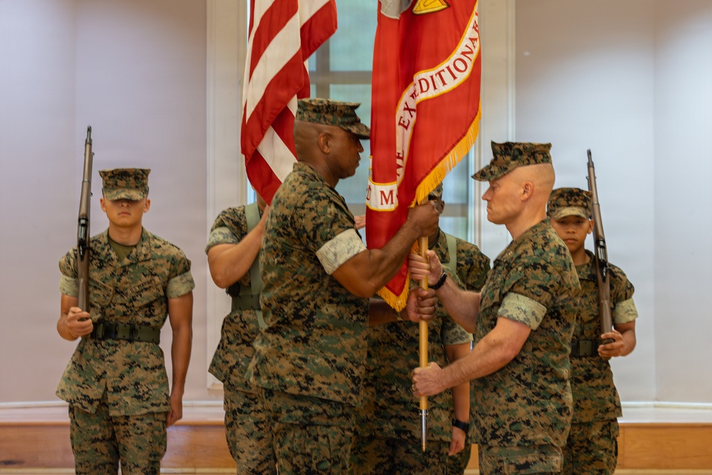 2nd MEB bids farewell to outgoing commanding general Brig. Gen. James W. Lively, welcomes new commanding officer Col. Roe S. Lemons Jr.