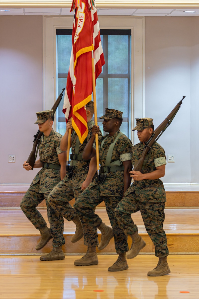 2nd MEB bids farewell to outgoing commanding general Brig. Gen. James W. Lively, welcomes new commanding officer Col. Roe S. Lemons Jr.