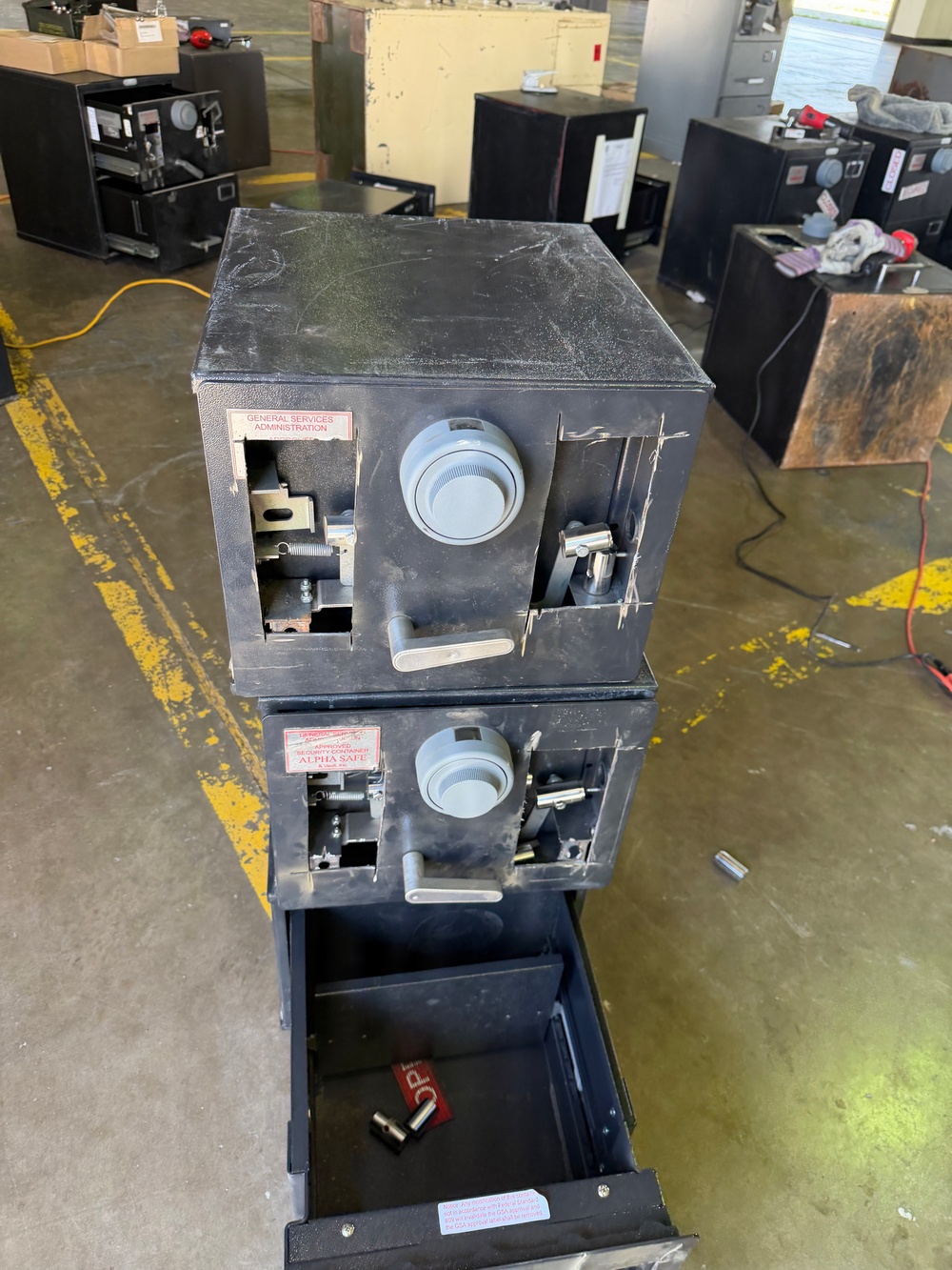 FCoE G2 Security team neutralizes 53 inoperable GSA safes, saves Army $48K