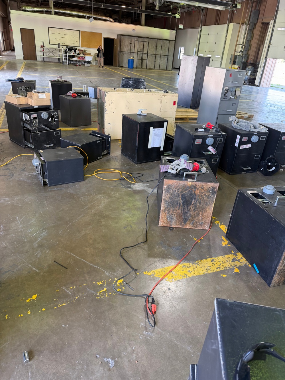FCoE G2 Security team neutralizes 53 inoperable GSA safes, saves Army $48K