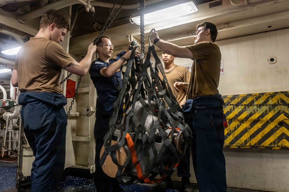 Abraham Lincoln Sailors Transport Equipment