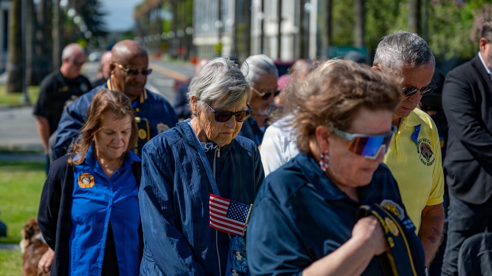 Travis leadership attends Memorial Day event