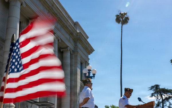 Travis leadership attends Memorial Day event