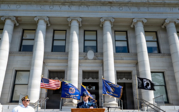 Travis leadership attends Memorial Day event