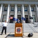 Travis leadership attends Memorial Day event