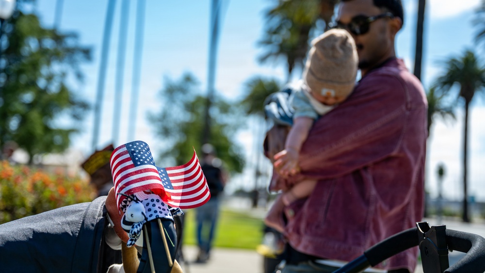 Travis leadership attends Memorial Day event