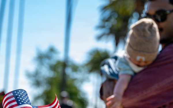 Travis leadership attends Memorial Day event