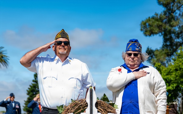 Travis leadership attends Memorial Day event