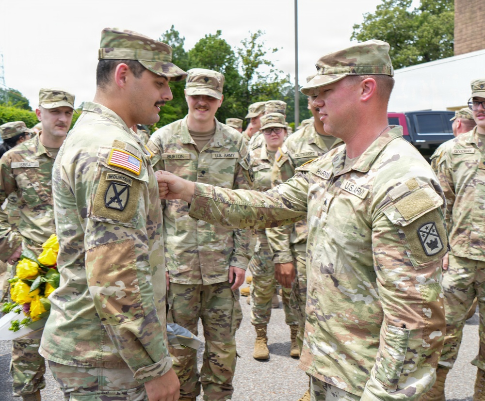 Tennessee Army National Guard Soldiers Promoted