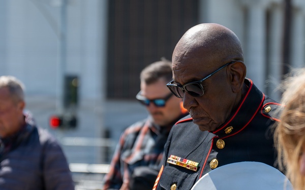 Travis leadership attends Memorial Day event