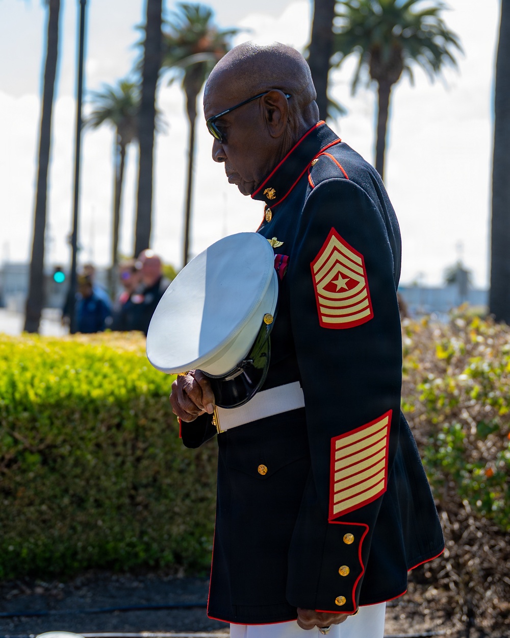 Travis leadership attends Memorial Day event