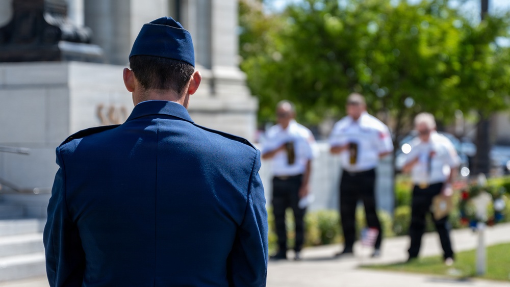Travis leadership attends Memorial Day event