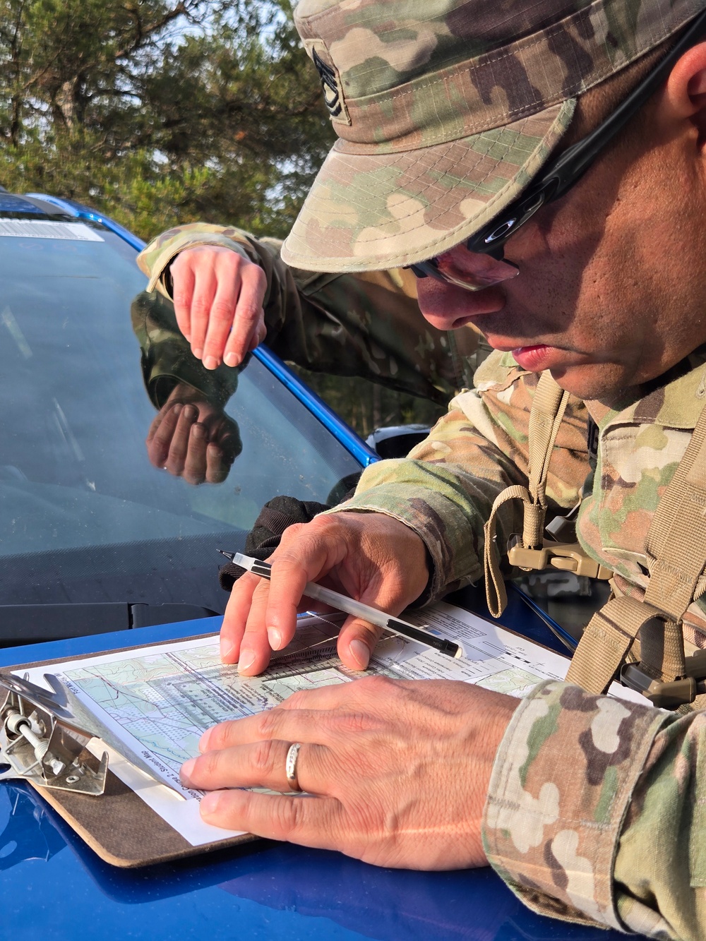 CE-MARSG Builds Combat Readiness Through Land Nav