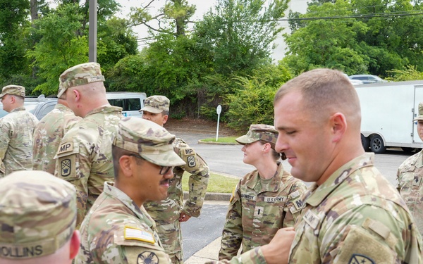 Tennessee Army National Guard Soldiers Promote