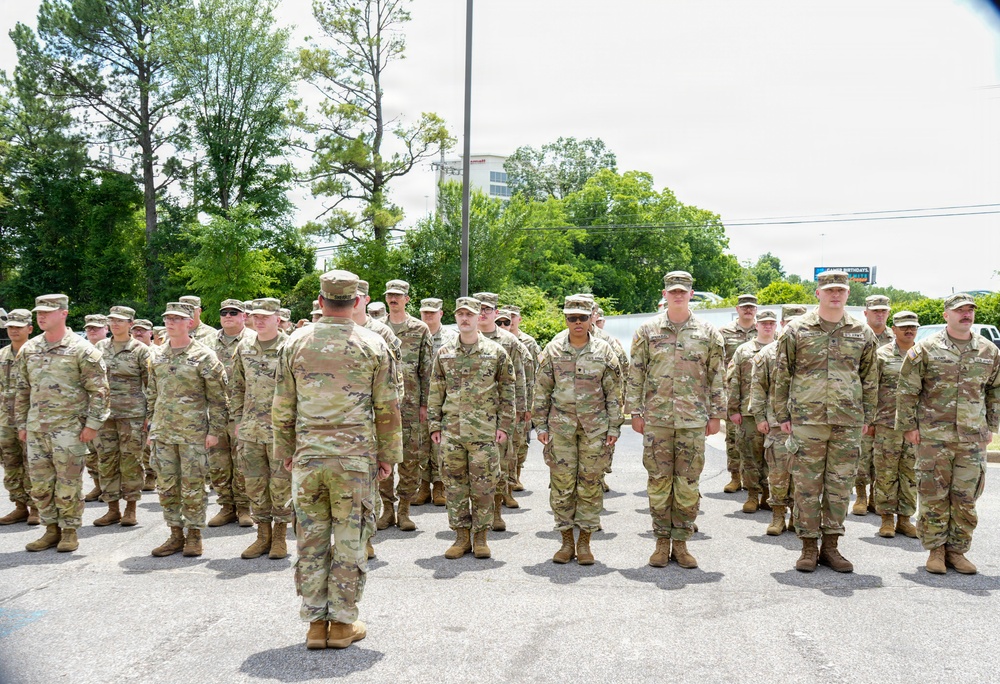 Tennessee Army National Guard holds promotion ceremony