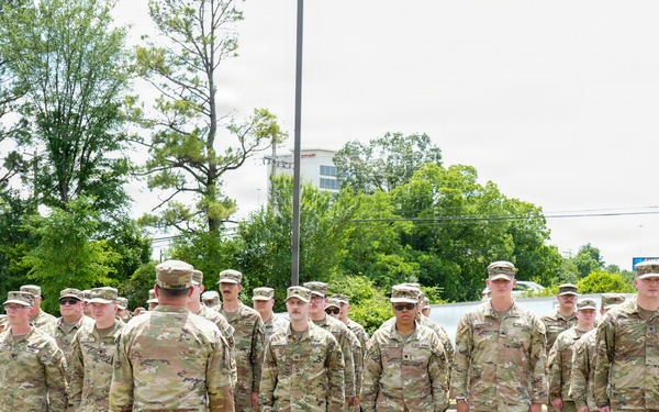 Tennessee Army National Guard holds promotion ceremony