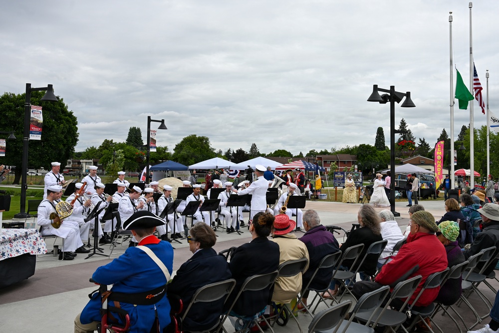 Navy Band Northwest Performs at Spokane Valley's America 250! Picnic in the Park