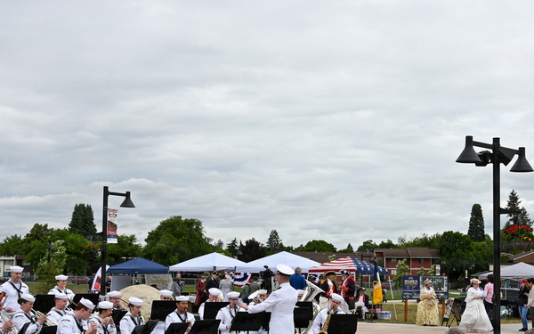 Navy Band Northwest Performs at Spokane Valley's America 250! Picnic in the Park