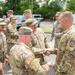 Tennessee Army National Guardsmen congratulate new sergeant