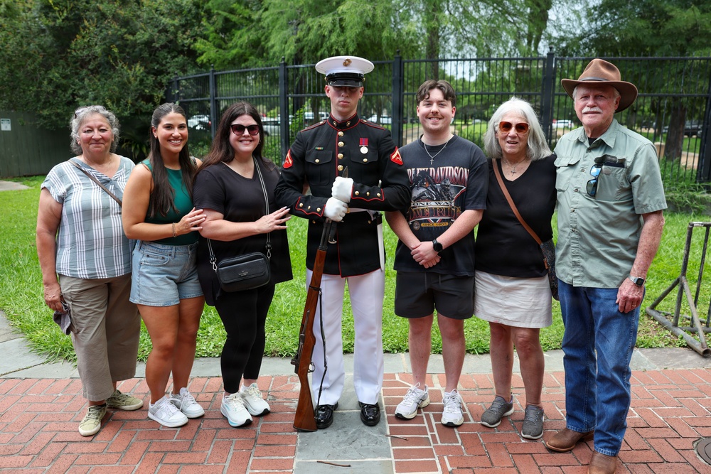 Silent Drill Platoon takes on Sail 250 New Orleans