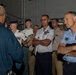 Senior officers from the Center for Higher Military Studies tour the IKE