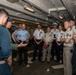 Senior officers from the Center for Higher Military Studies tour the IKE