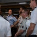 Senior officers from the Center for Higher Military Studies tour the IKE