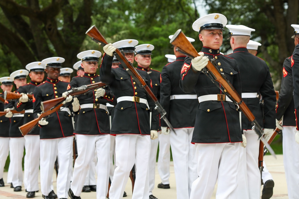 Silent Drill Platoon takes on Sail 250 New Orleans