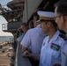 Senior officers from the Center for Higher Military Studies tour the IKE