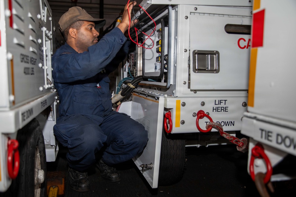 Ike Conducts Routine Operations at Naval Station Norfolk