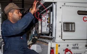 Ike Conducts Routine Operations at Naval Station Norfolk