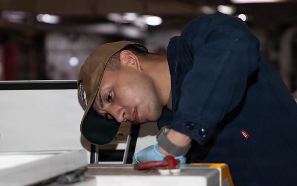 Ike Conducts Routine Operations at Naval Station Norfolk