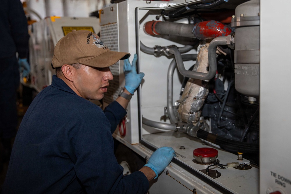 Ike Conducts Routine Operations at Naval Station Norfolk