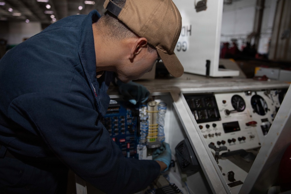 Ike Conducts Routine Operations at Naval Station Norfolk