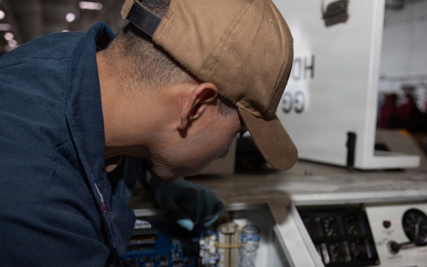 Ike Conducts Routine Operations at Naval Station Norfolk