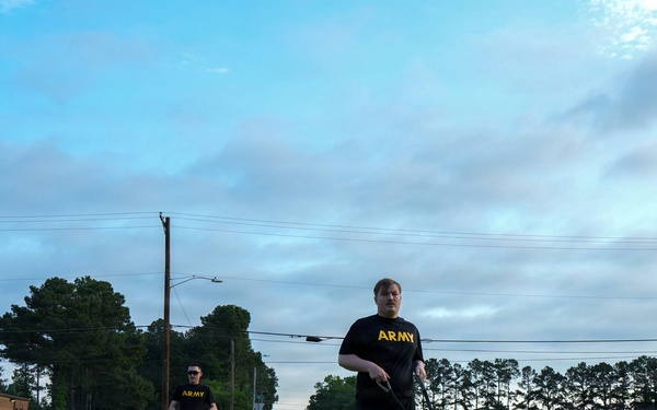 Tennessee Army National Guard conducts fitness test