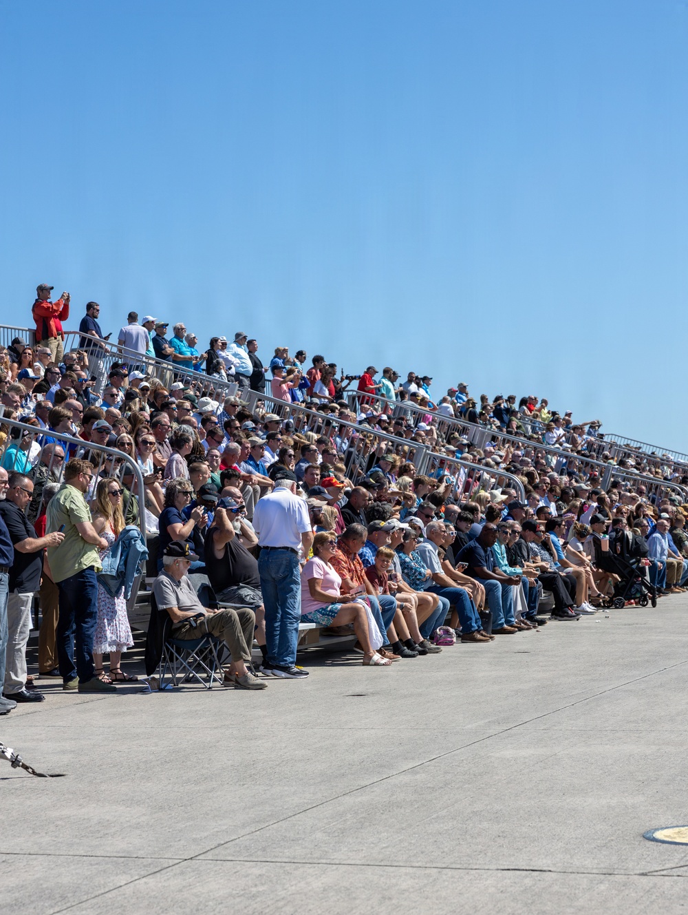 VMA-223 Harrier sundown ceremony