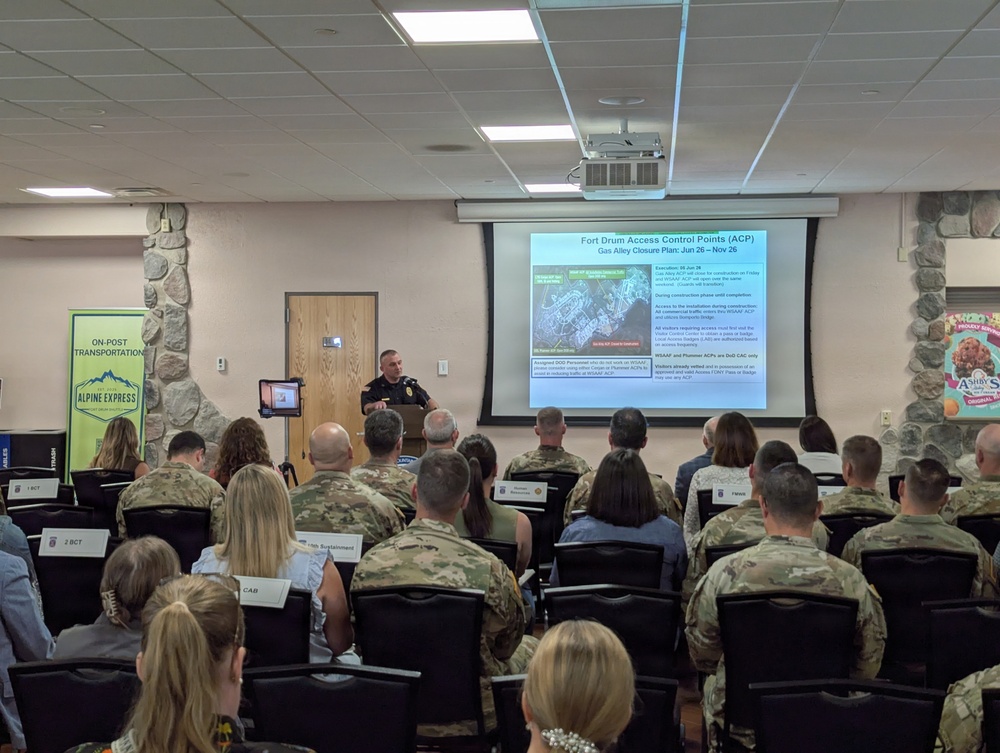 Mountainfest, construction updates discussed during Fort Drum community forum