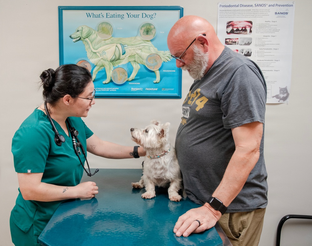 Fort Lee Veterinary Treatment Facility Provides Care for Military Family Pets