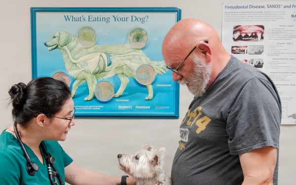Fort Lee Veterinary Treatment Facility Provides Care for Military Family Pets