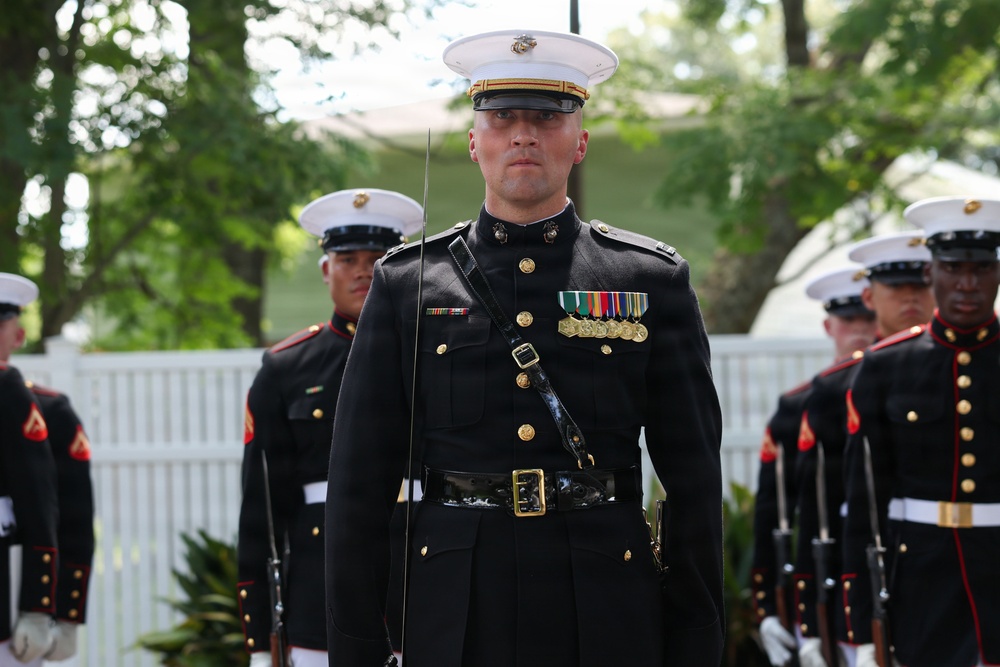 Silent Drill Platoon takes on Sail 250 New Orleans
