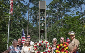 Gold Star mothers attend Wreath Laying Ceremony to honor Fallen Marines