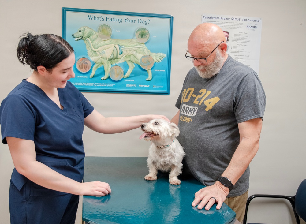 Fort Lee Veterinary Treatment Facility Provides Care for Military Family Pets